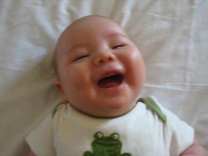 Ryan’s first laugh!!