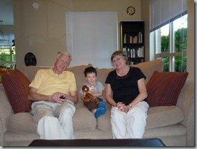 Uncle Robert and Aunt Helen come up for a visit