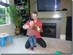 Ryan wants to learn the violin