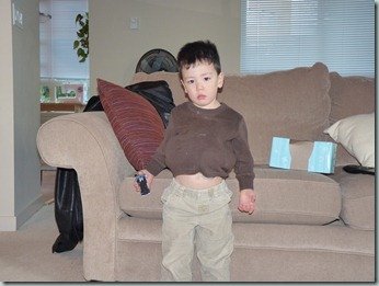 Ryan copies mommy