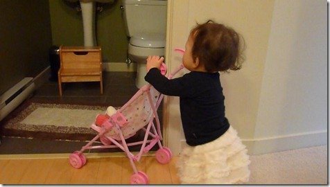 Strollers help with walking