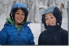 Ryan and Sohm go up Grouse Mountain