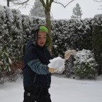 Snow in Vancouver