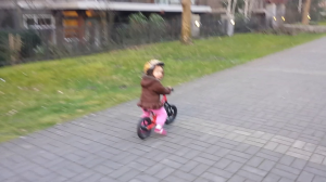 Maddie biking