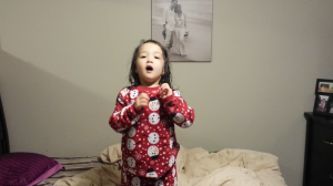 Madeline sings a little song
