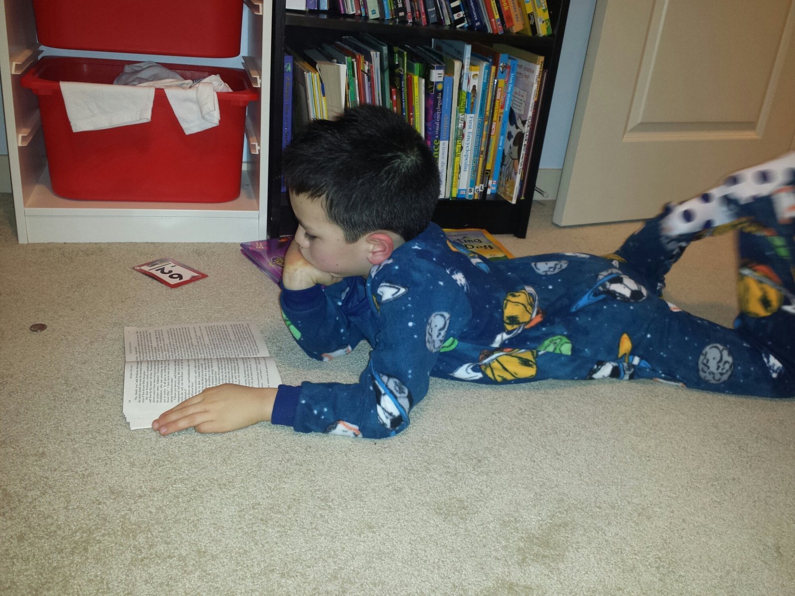 Ryan and some light reading